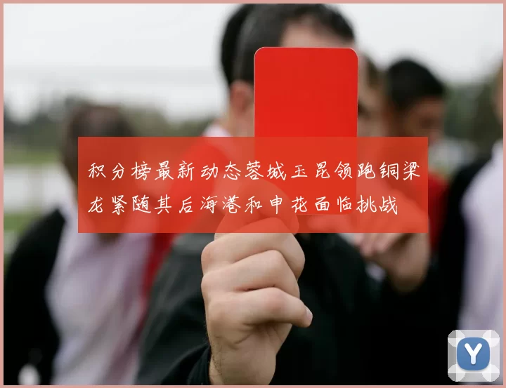 积分榜最新动态蓉城玉昆领跑铜梁龙紧随其后海港和申花面临挑战